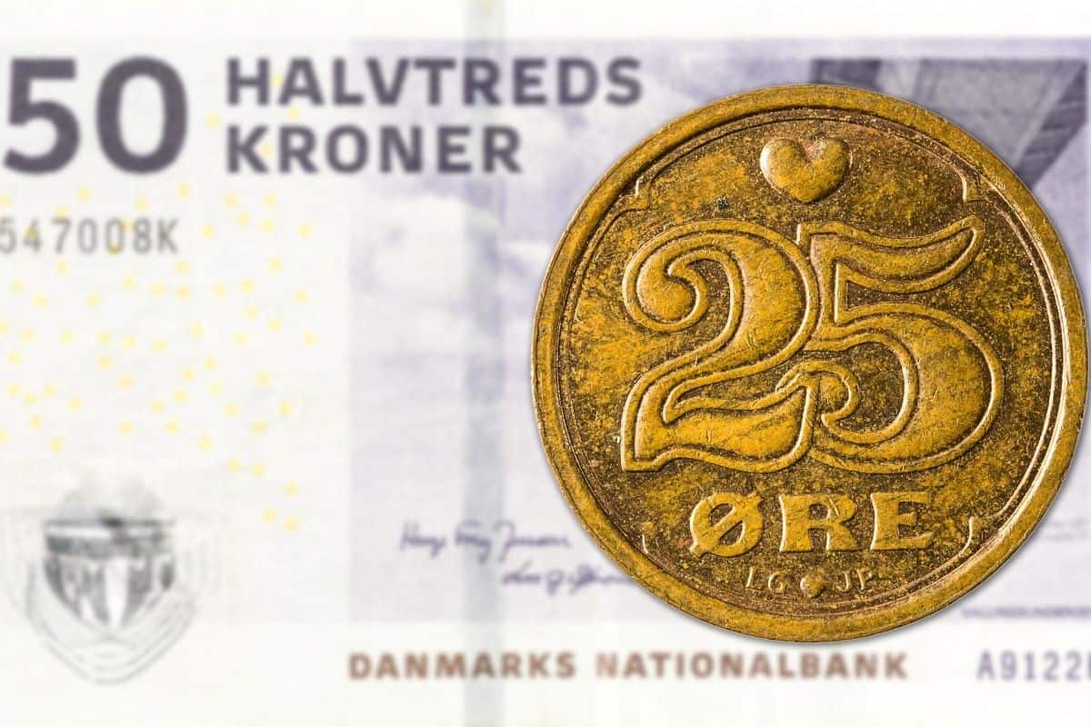 The Danish use the kroner (and not the Euro) as their currency.