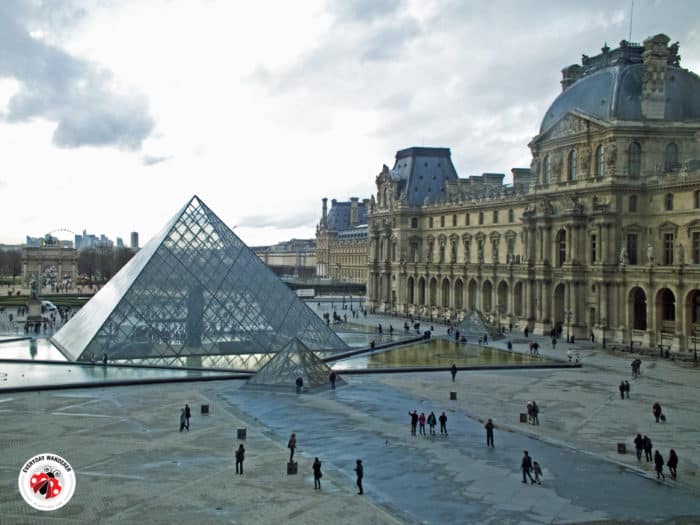 The Louvre was featured in Dan Brown's book, The Da Vinci Code