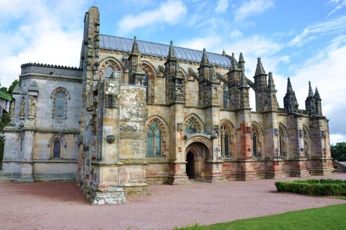 Visitors flocked to the Rosslyn Chapel after Dan Brown's The Da Vinci Code was published