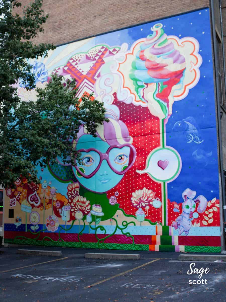 Ice Cream Daydream mural