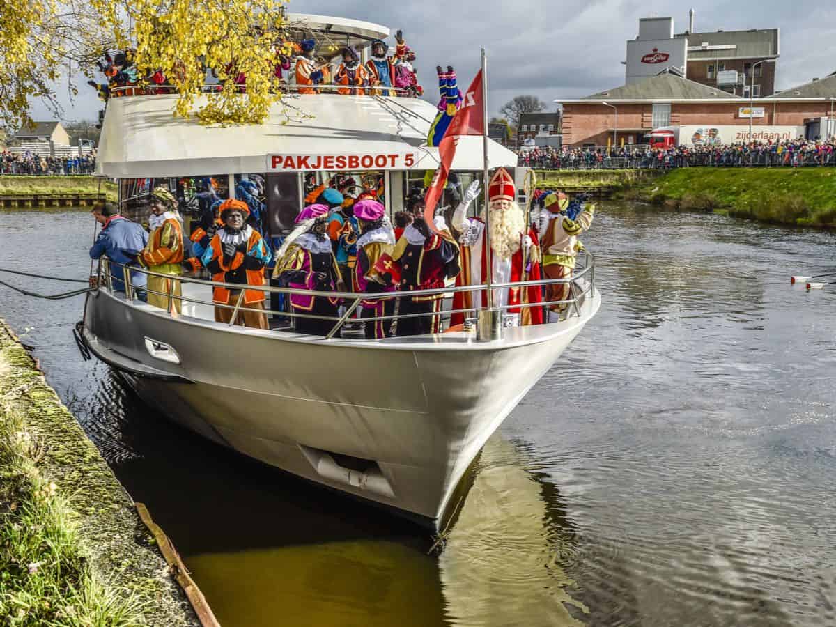 Pakjesboot is the boat brings Sinterklaas to the Netherlands.