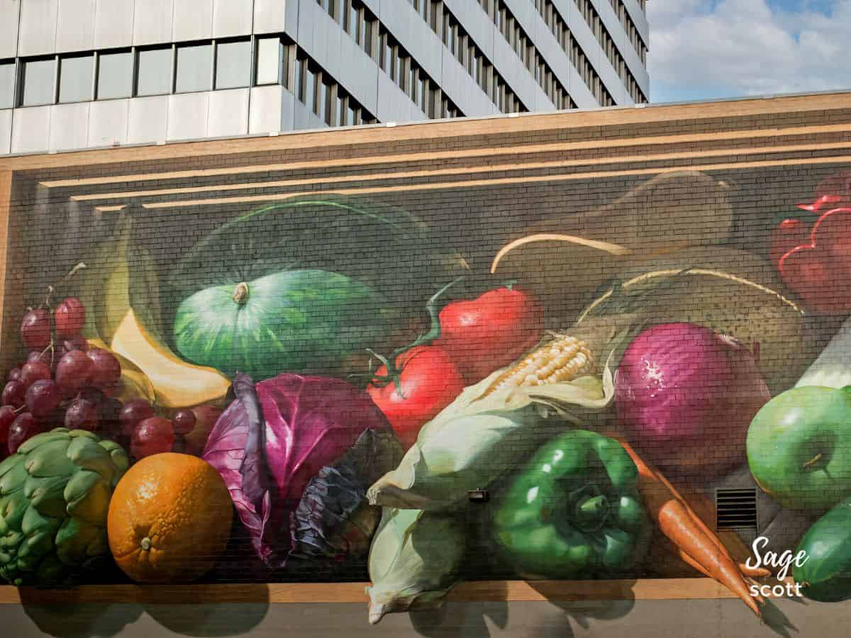 Fresh Harvest Mural in Cincinnati Ohio