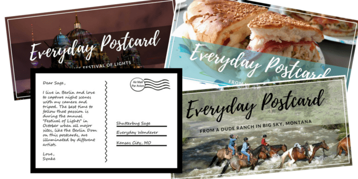 Everyday Postcard - Guidelines for Submission