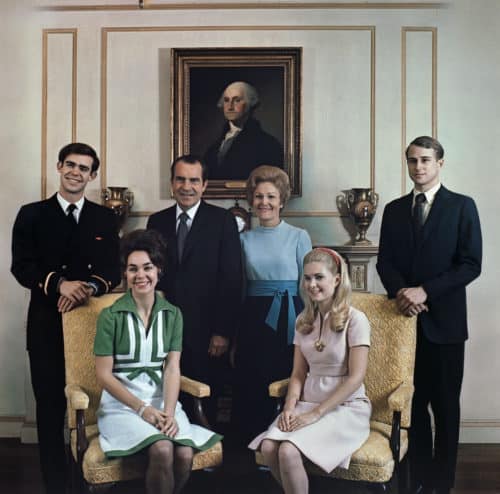 The Nixon Family in 1972 - Nixon Library and Museum