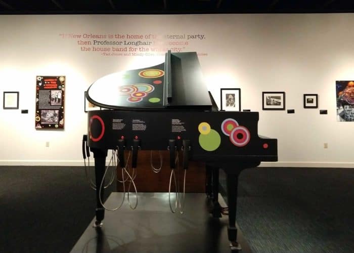 Visit the New Orleans Jazz Museum to learn about black history.