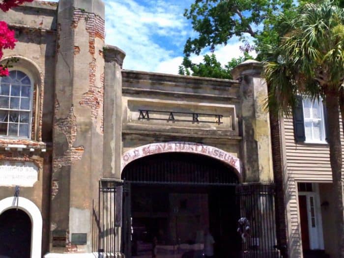 The Slave Market Museum tells of the horrific trading of slaves conducted in Charleston during the 1800’s.