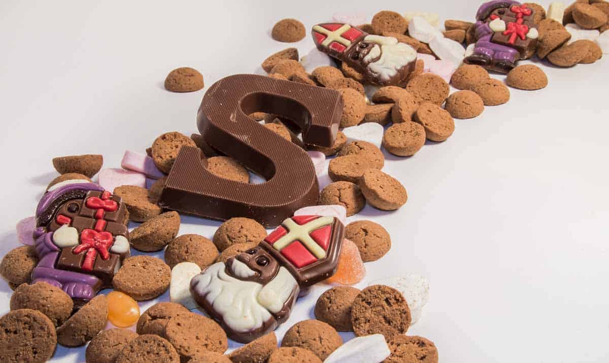 Dutch chocolate letters are a popular Dutch sweet treat during the holidays