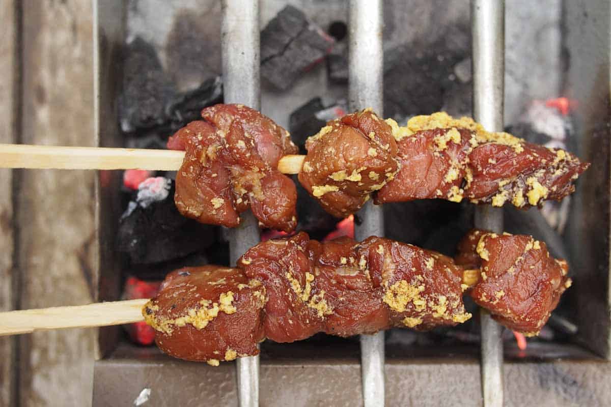 Satay is one of the most popular Dutch foods