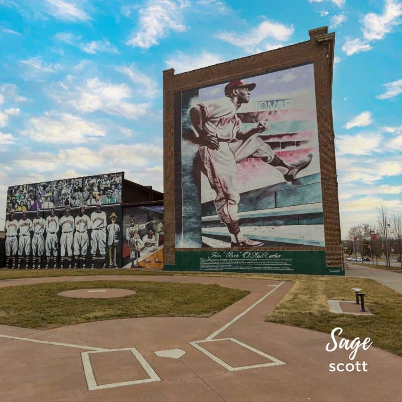 Buck O'Neil Mural in Kansas City