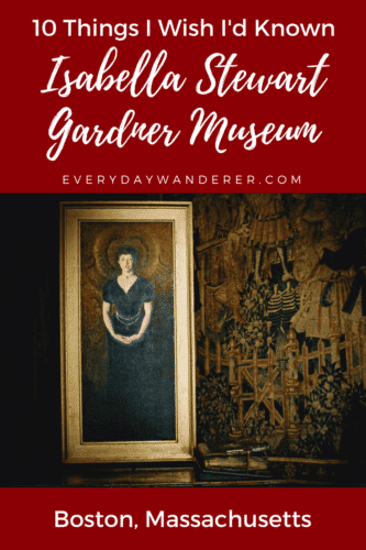 Isabella Stewart Gardner is the namesake of this art museum in Boston Massachusetts. boston massachusetts things to do in | art museum #boston #MA #massachusetts #US #USA #USTravel