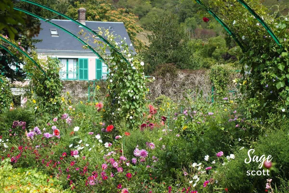 Monet House from the Garden in Giverny