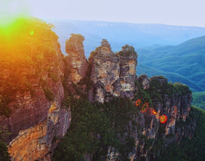 Spend time in the Blue Mountains, one of the best places to visit in Australia as a family.