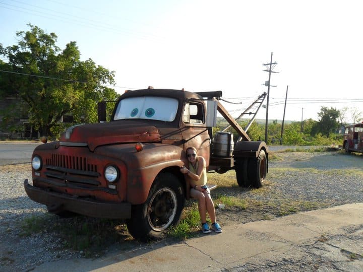 See Tow Mater, the inspiration for the Cars movie when you visit Kansas