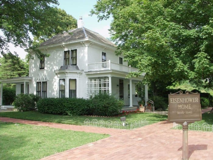 See President Eisenhower's boyhood home when you visit Abilene