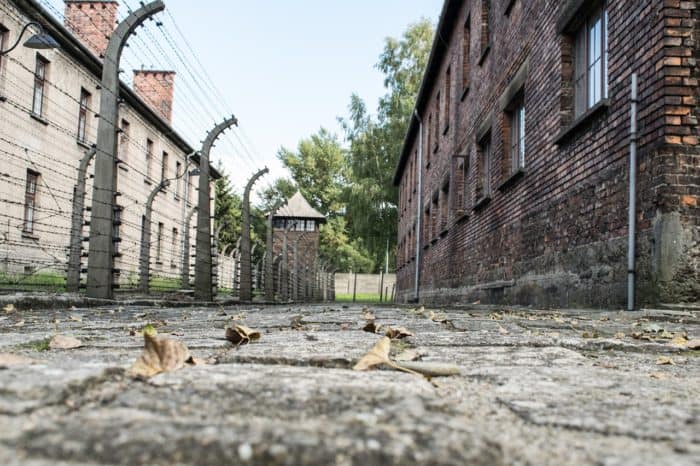 Auschwitz was the largest death camp in Poland. More than 1.1 million people were killed there during World War II.