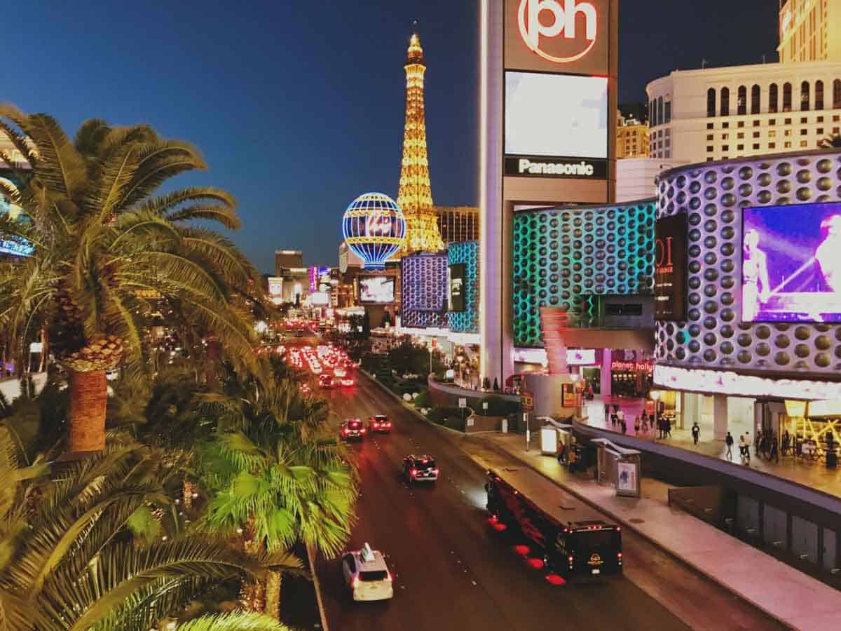 Las Vegas is one of the best RV trips in the US
