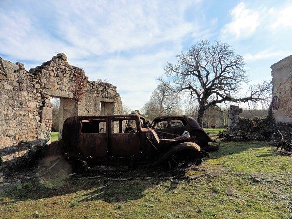 During World War II, residents of the French town of Oradour-sur-Glane were massacred.