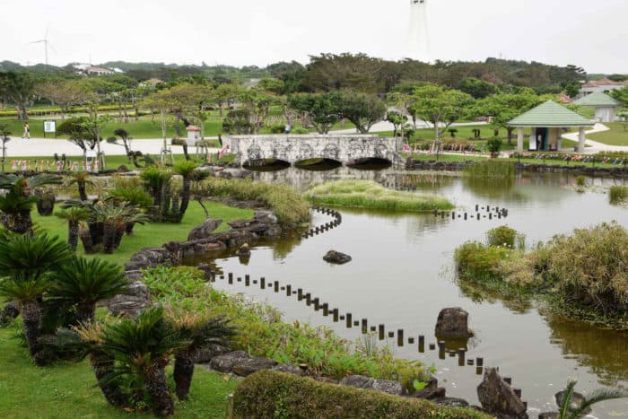 The Peace Memorial Park in Okinawa Japan is a somber place to commemorate D-Day