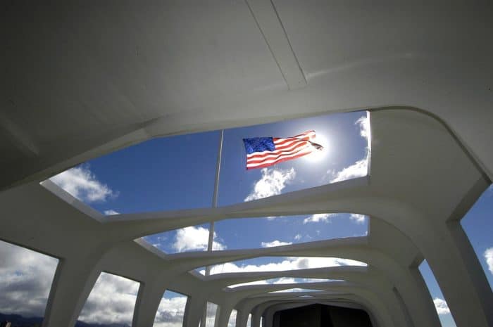 Because the Japanese bombing of Pearl Harbor forced the US to enter World War II, the USS Arizona is a place to commemorate the anniversary of D-Day.
