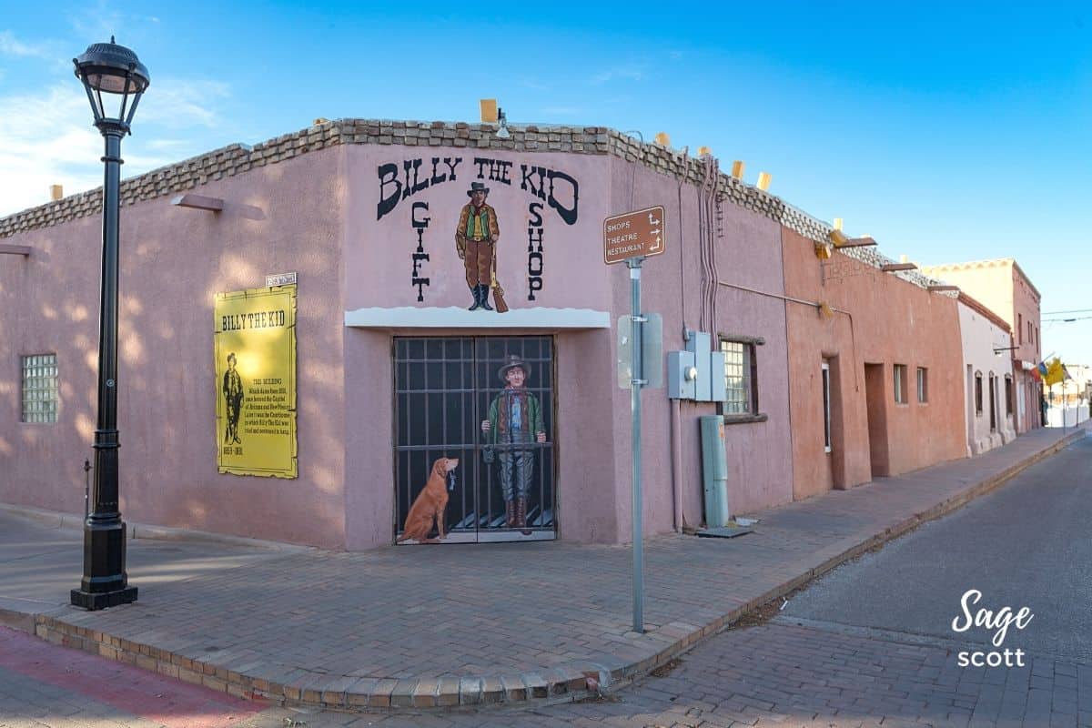 Billy the Kid Gift Shop in Mesilla