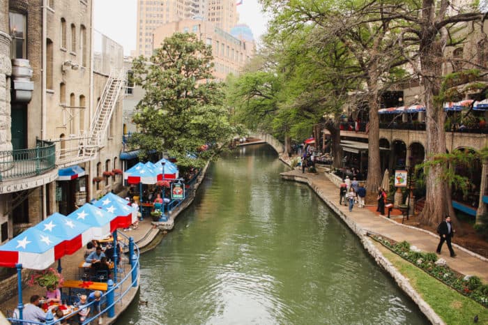 The San Antonio River Walk is one of the best riverwalks in the US