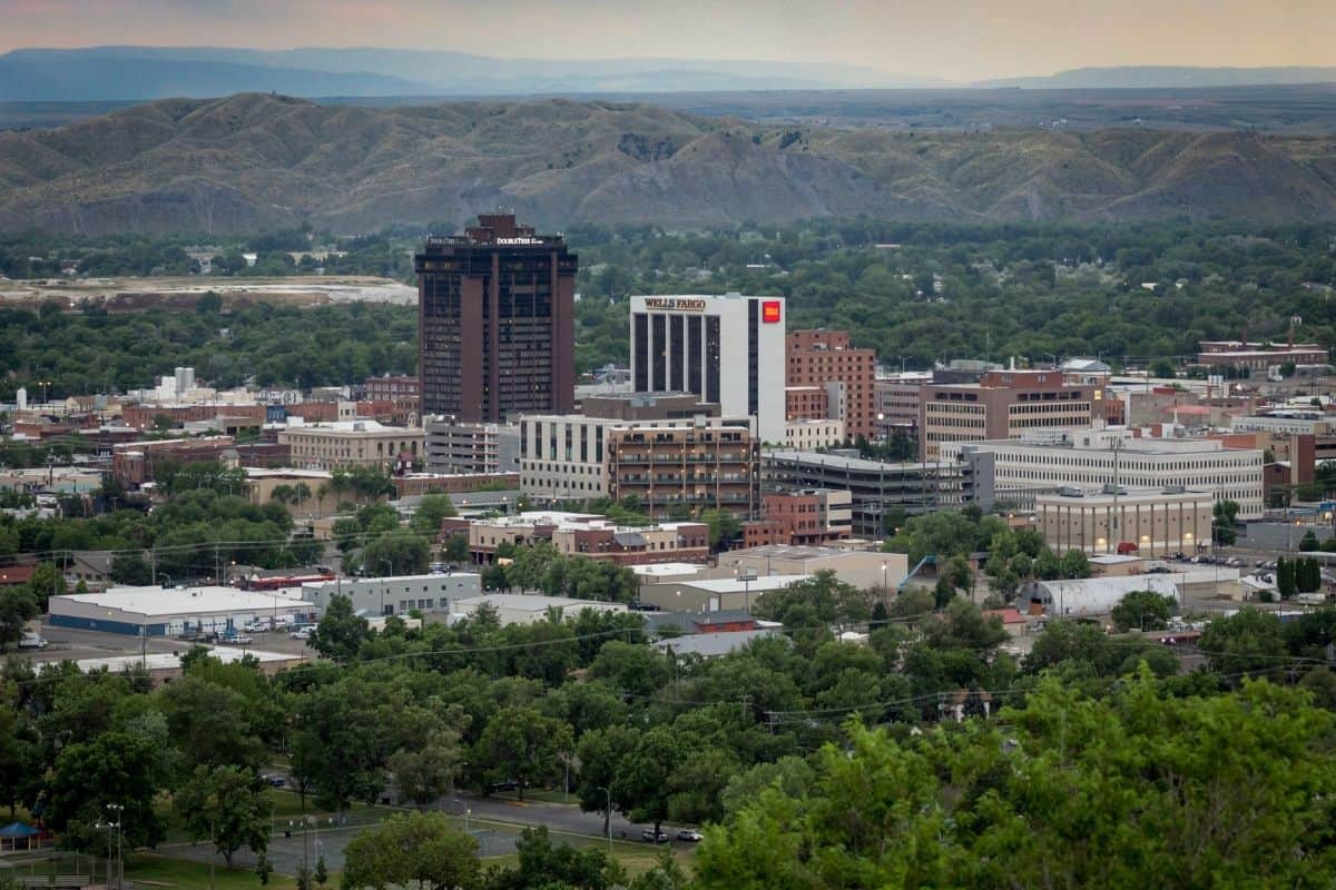 View of Billings from Bluff