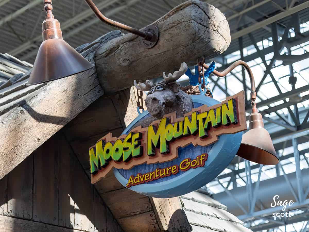 Moose Mountain Miniature Golf at Mall of America