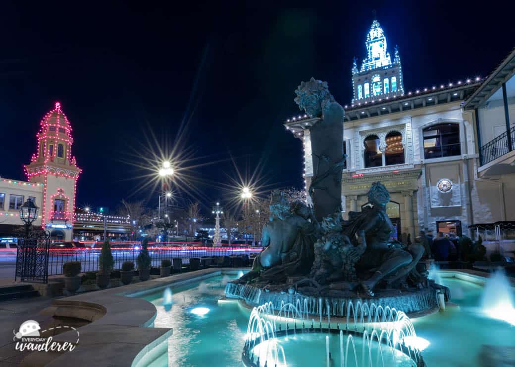 The Fountain of Bacchus in Chandler Court near The Cheesecake Factory.