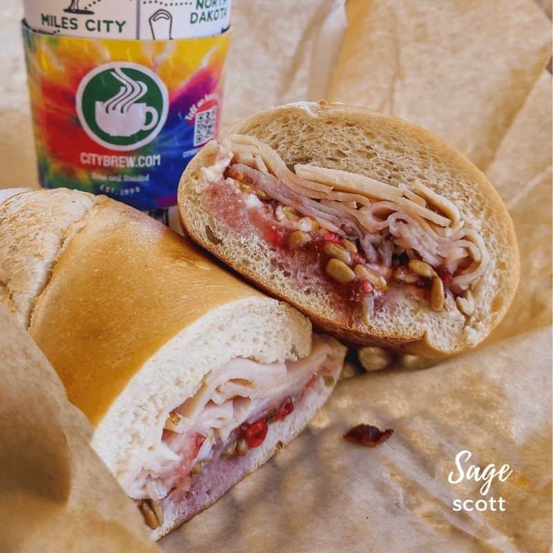 Berrylicious Turkey Sub from Chalet Market in Billings, Montana