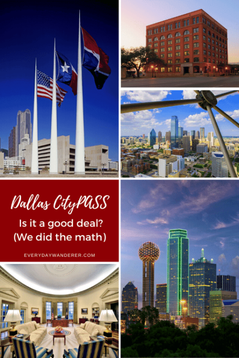 Does the Dallas CityPASS save you money on Dallas Texas things to do? We compared the CityPASS Dallas to the online ticket prices of these Dallas attractions. If these attractions in Dallas like the Perot Museum of Dallas, Dallas Zoo, Sixth Floor Museum Dallas, Reunion Tower Dallas, George W Bush Library, or Perot Museum of Nature and Science are on your Texas vacation, Texas roadtrip, or Texas travel list, then you'll want to check it out. #dallas #texas #us #usa #travel