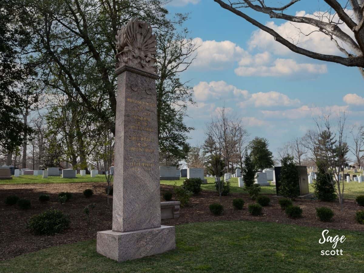 President William Howard Taft's Grave at Arlington National Cemetery