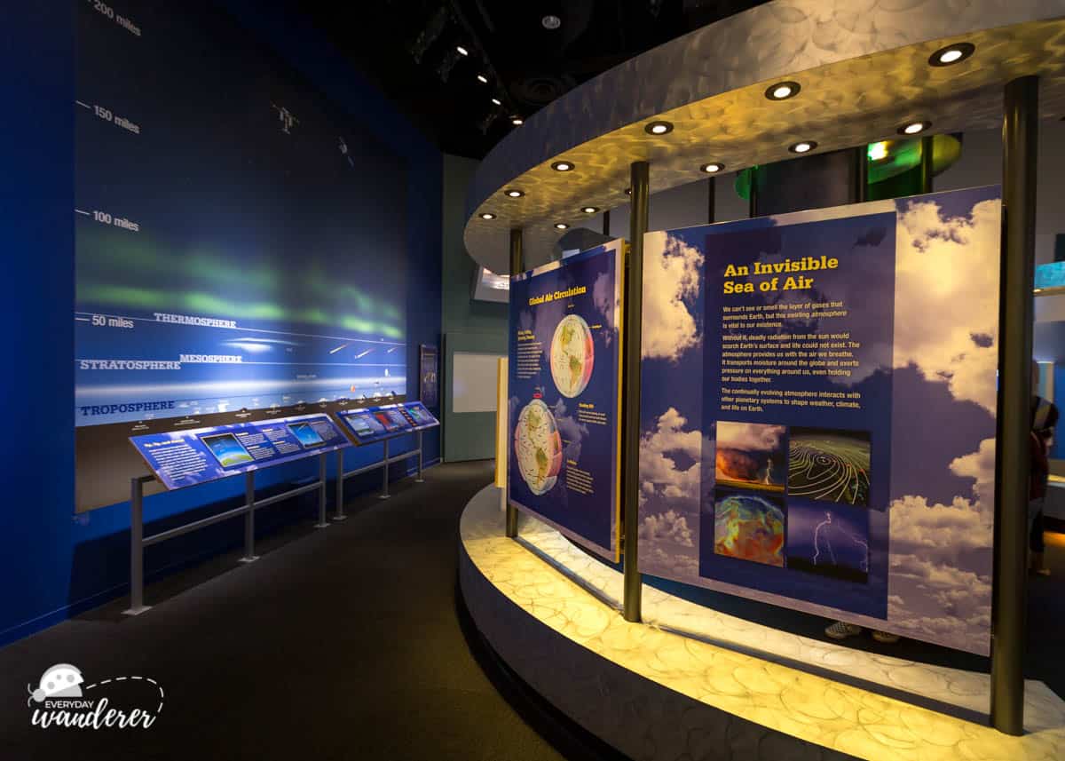 Learn all about weather patterns at the Perot Museum in Dallas TX