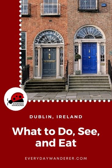 Dublin Ireland – Pin 1 – JPG Dublin Ireland is full of things to do, see, eat, and drink #dublin #ireland #europe #travel
