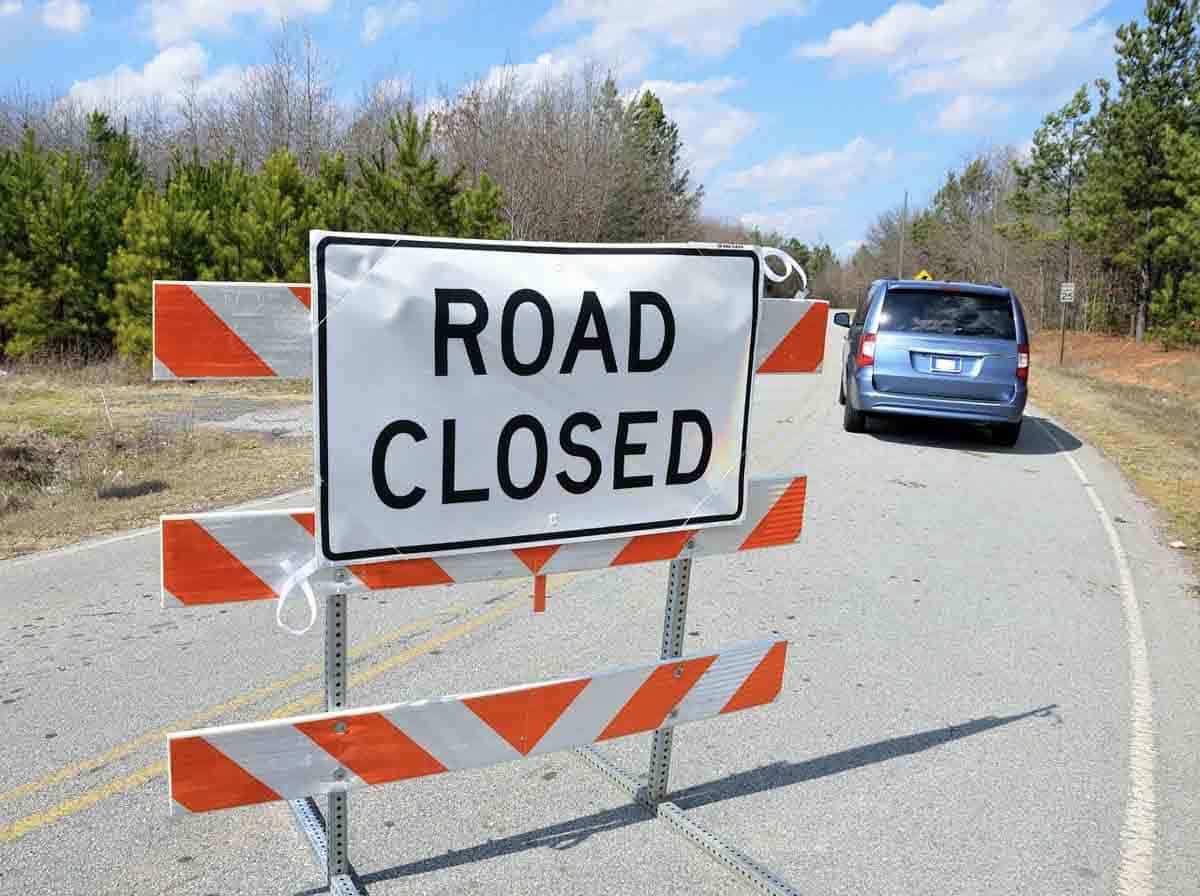 Know about road closures before you road trip