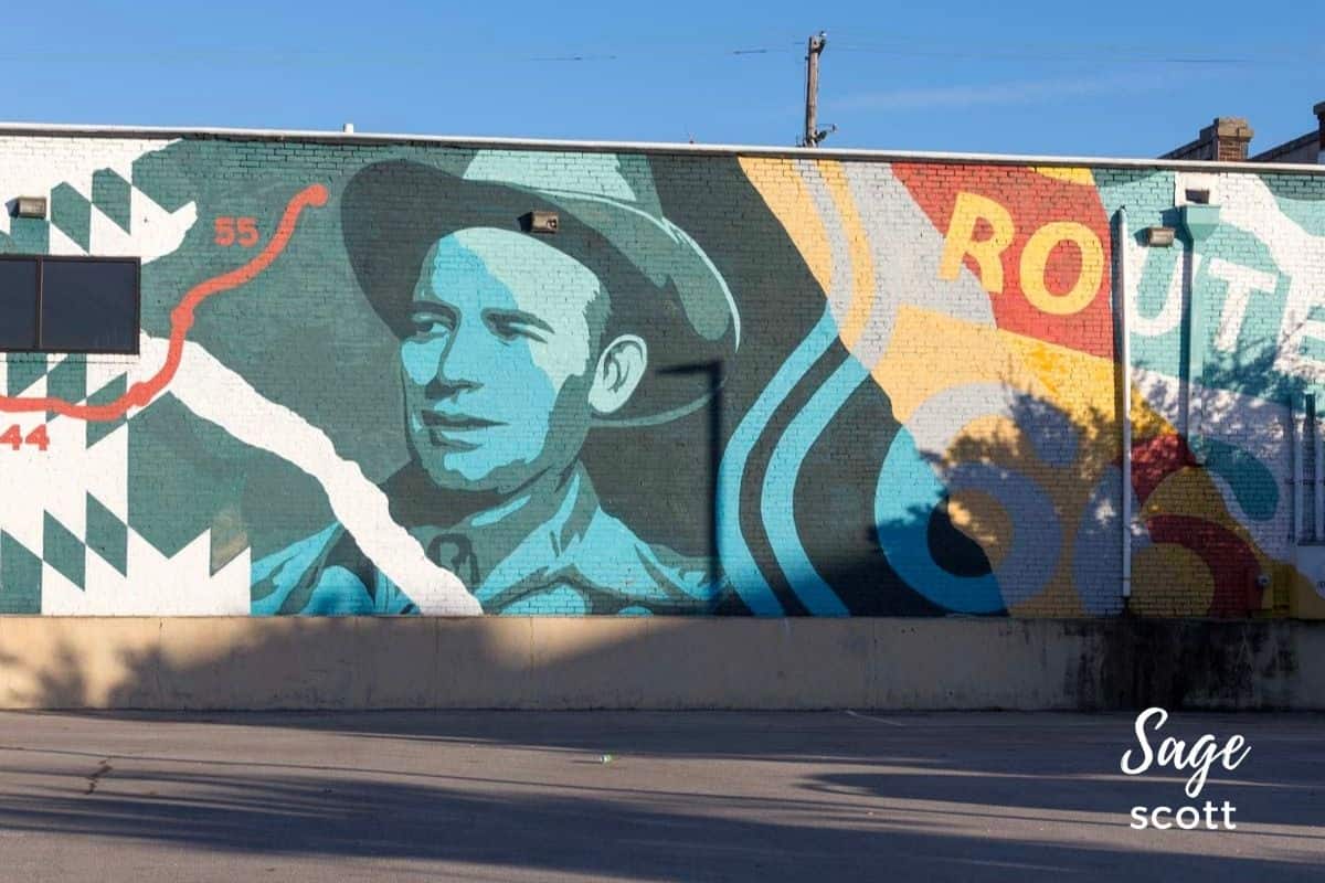Bob Wills Mural in Tulsa OK