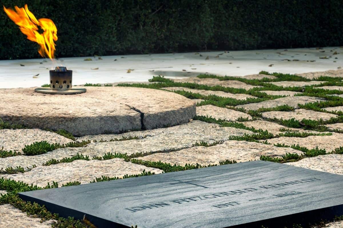 Paying Respect To The Kennedys Buried At Arlington Cemetery