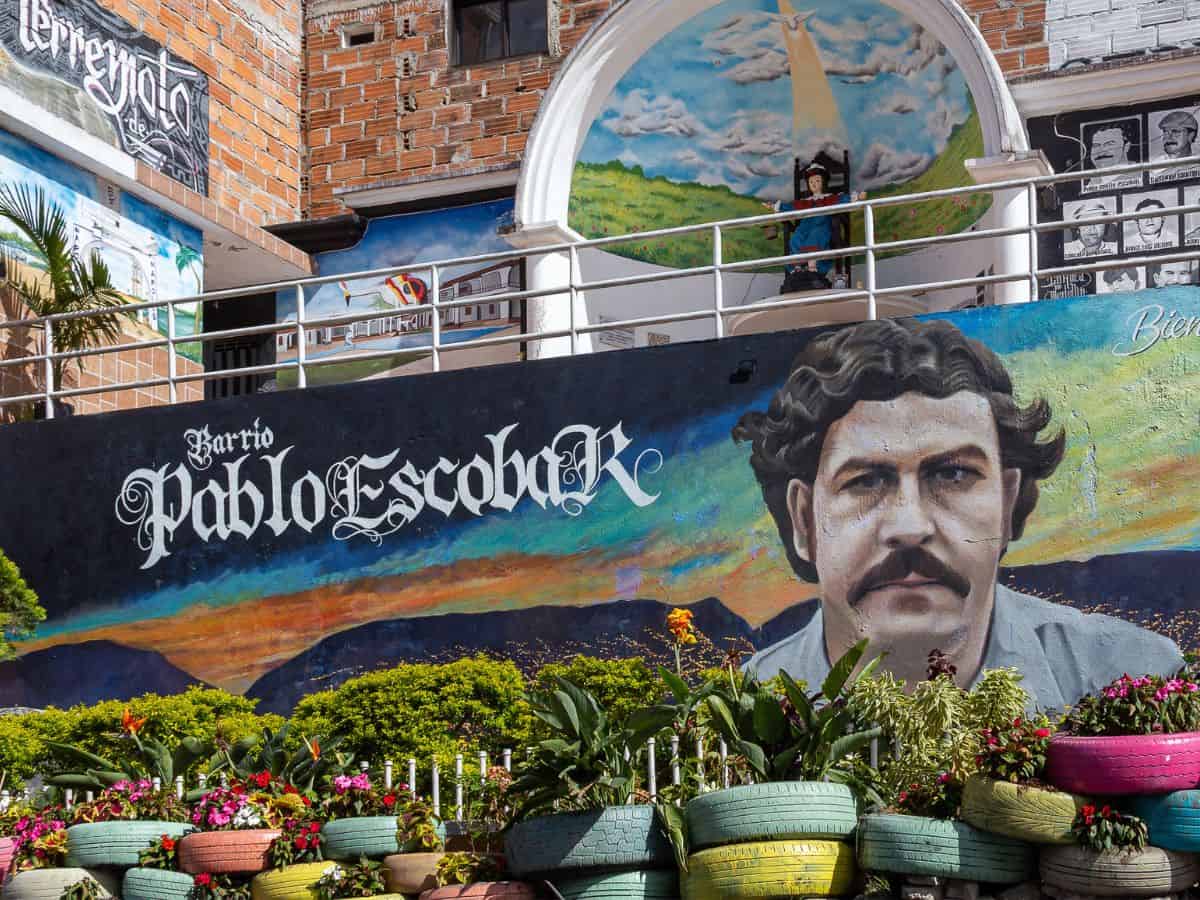 Pablo Escobar Mural