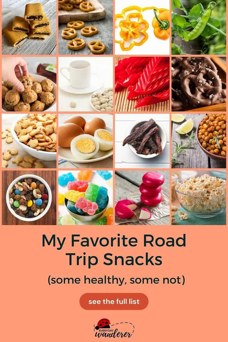 My Favorite (Mostly Healthy) Road Trip Snacks