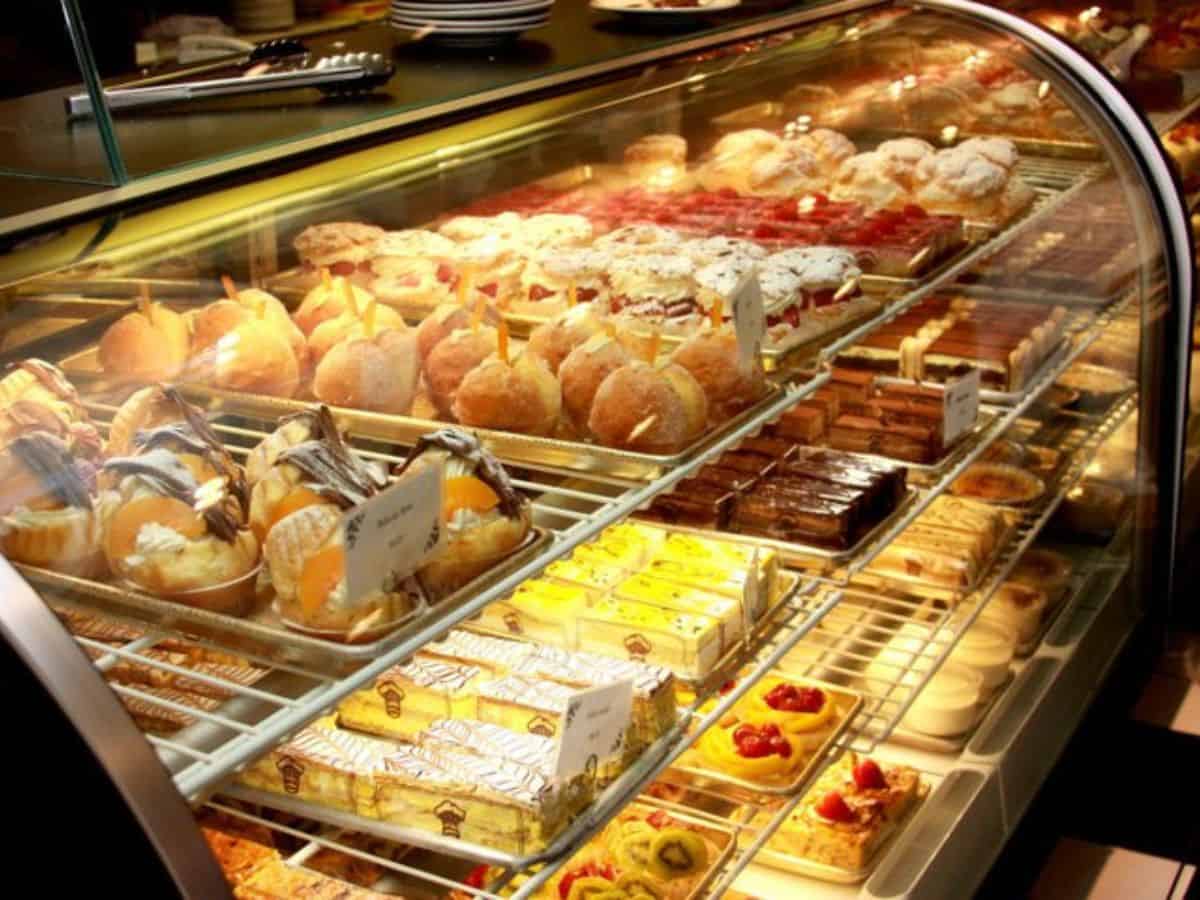 Pastry Case at Gourmandise