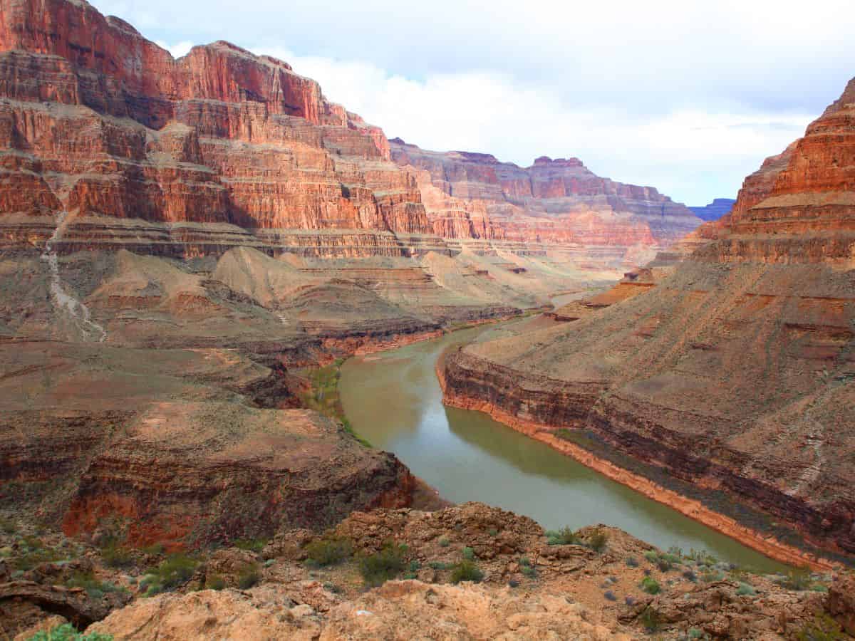 Near the Colorado River in the Grand Canyon