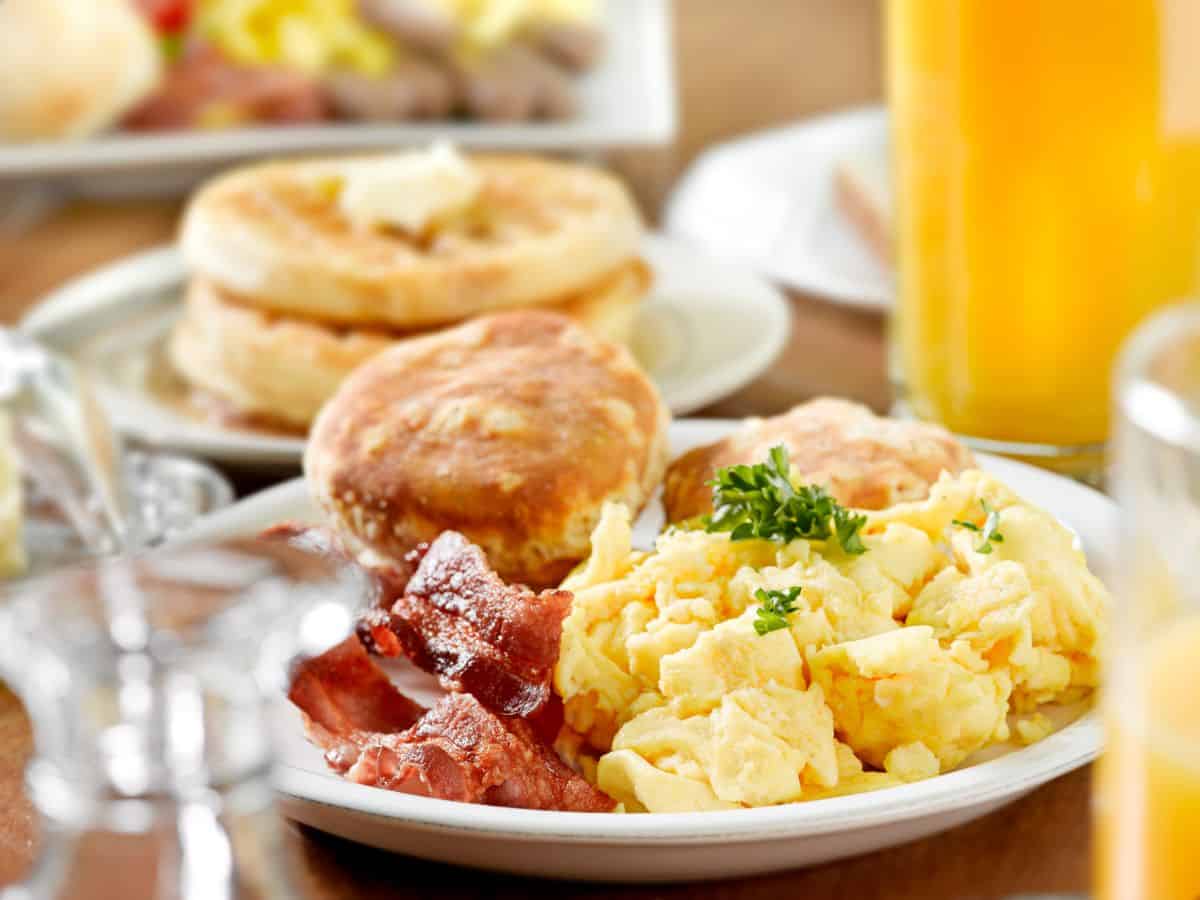 An assortment of breakfast fare representing the best breakfast in Billings MT