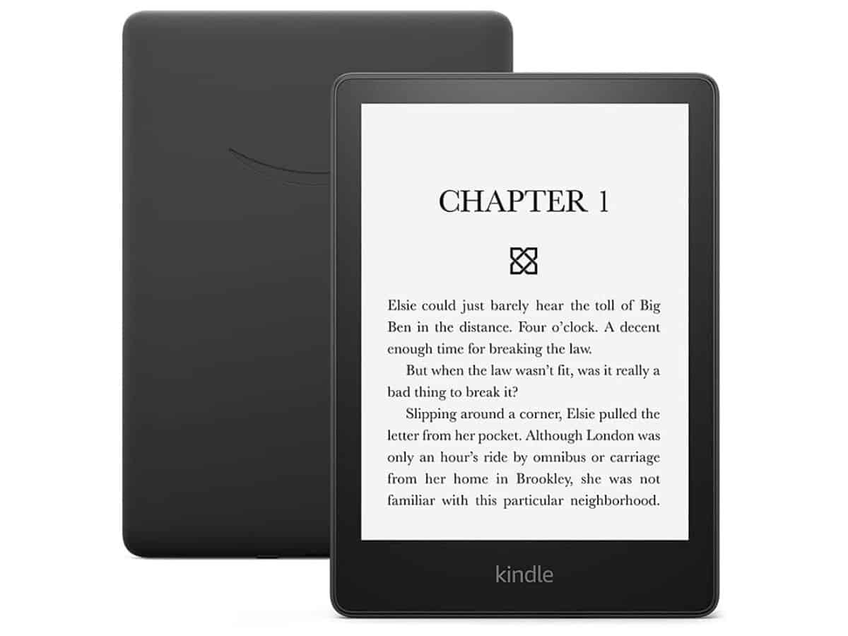 A Paperwhite Kindle