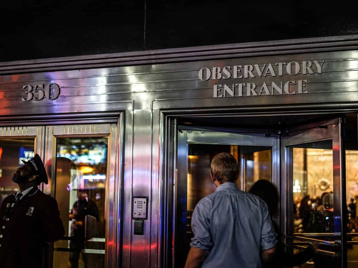 Empire State Building Observatory Entrance