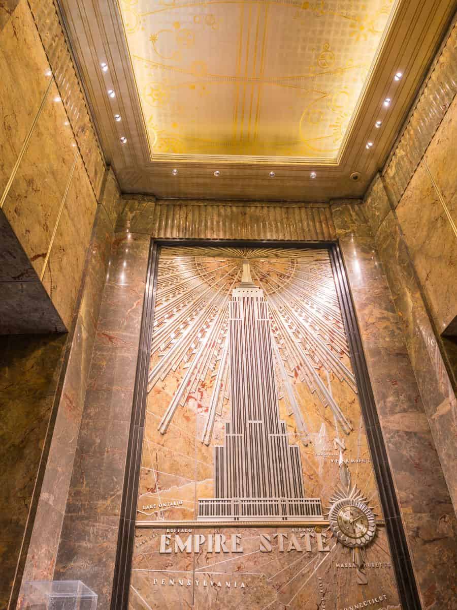 Interior of Empire State Building