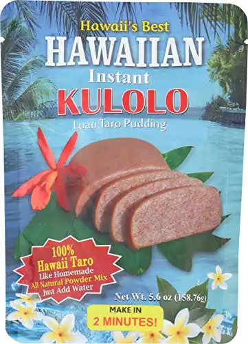Kauai Tropical Syrup Hawaiian Instant Kulolo Luau Taro Pudding, 5.6 Ounce