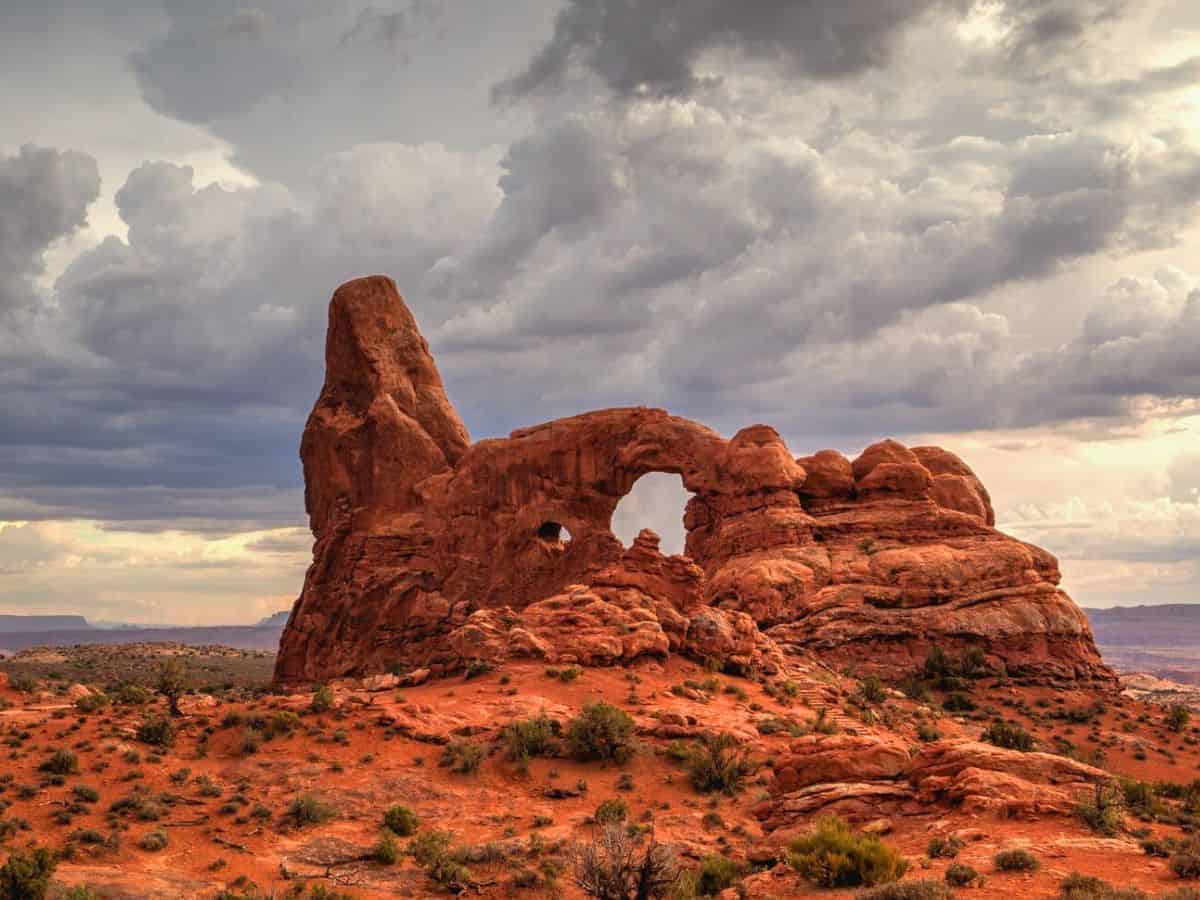 Arches National Park in Utah offers an abundance of breathtaking natural arch formations for visitors to explore and admire.