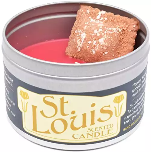 JD and Kate Industries St. Louis Scented Candle | Hand-Poured in 16 oz tin | Toasted Ravioli Scent