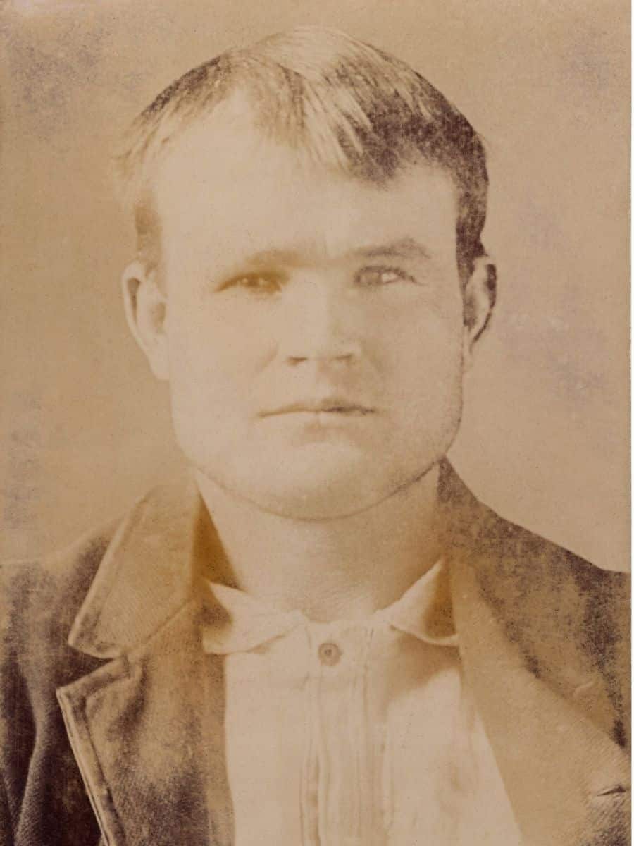 A photograph of Butch Cassidy, part of Utah's rich history.