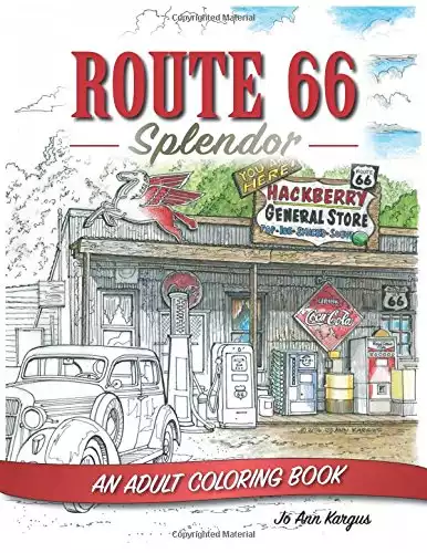 Route 66 Adult Coloring Book