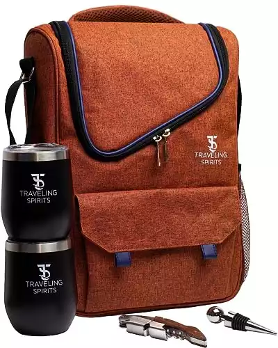 Traveling Spirits Insulated Wine Carrier